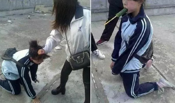 怎么避免校園暴力？校園暴力再現(xiàn)!女學(xué)生被逼磕頭喊媽!語(yǔ)言侮辱，謾罵11歲的女孩為"騷貨"、"狐貍精"
